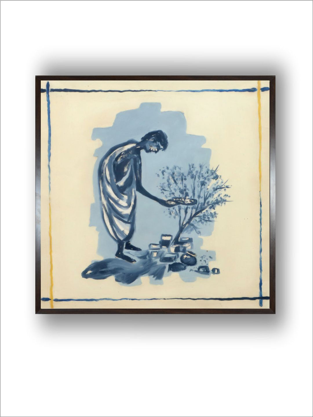 "Indian Folk Painting Wall Art''