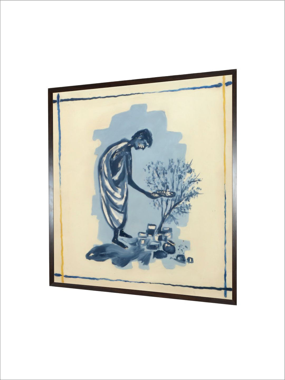 "Indian Folk Painting Wall Art''