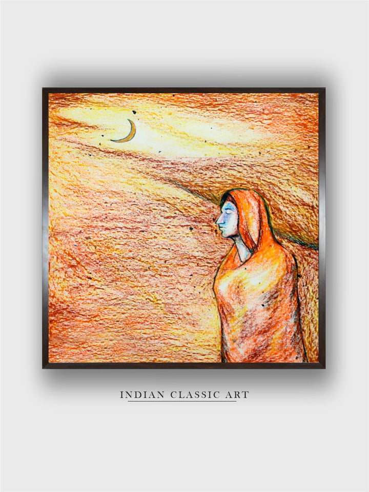 "Indian Folk Painting Wall Art''