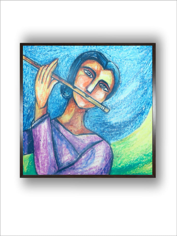 "Indian Folk Painting Wall Art''