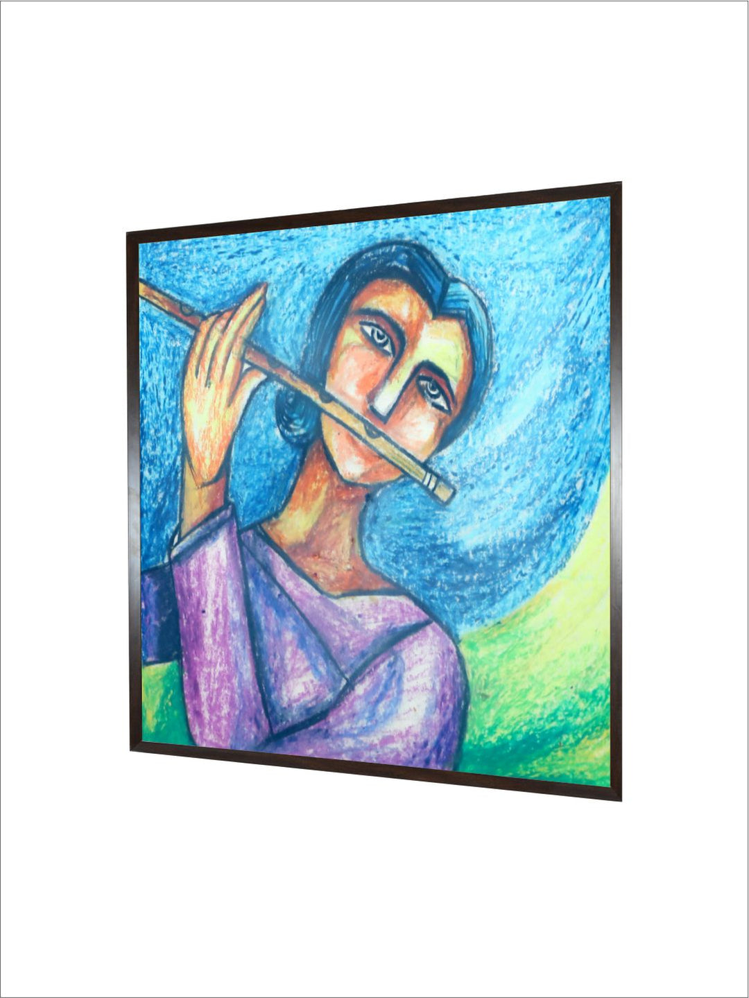 "Indian Folk Painting Wall Art''