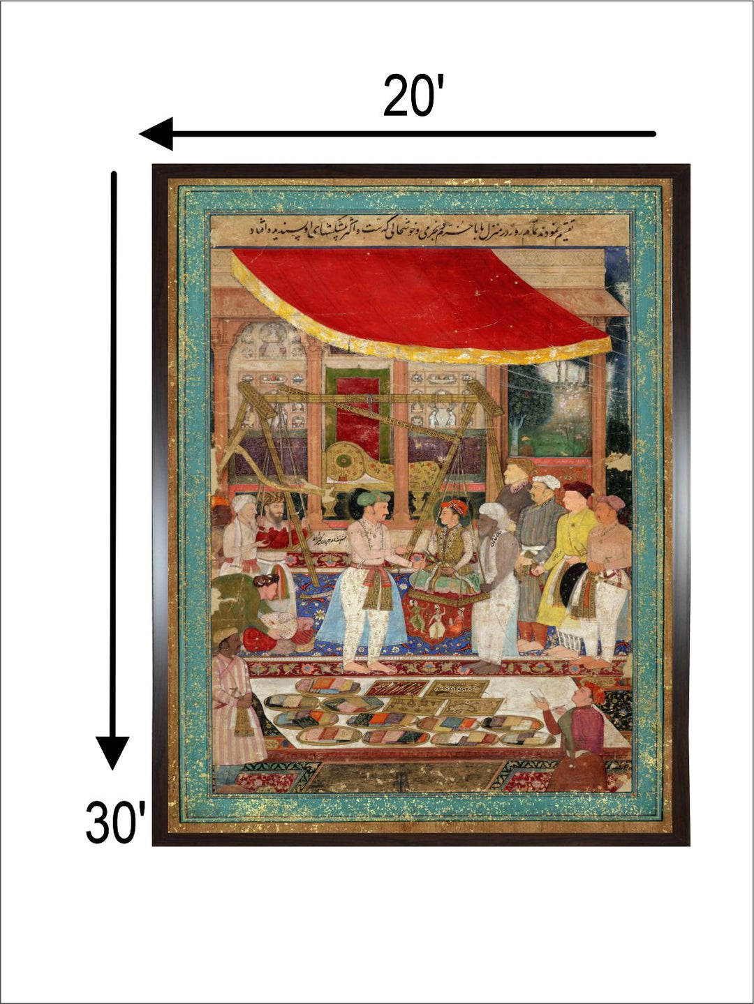 "Indian Folk Painting Wall Art''