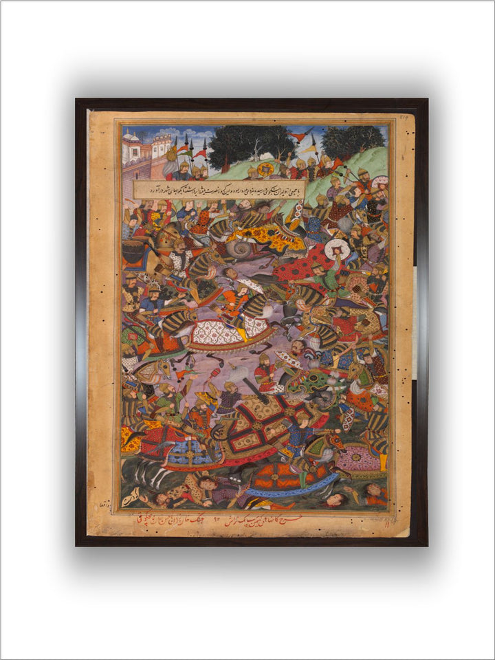 "Indian Folk Painting Wall Art''