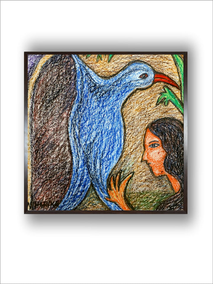 "Indian Folk Painting Wall Art''