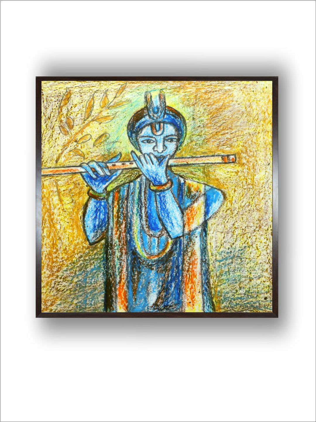 "Indian Folk Painting Wall Art''