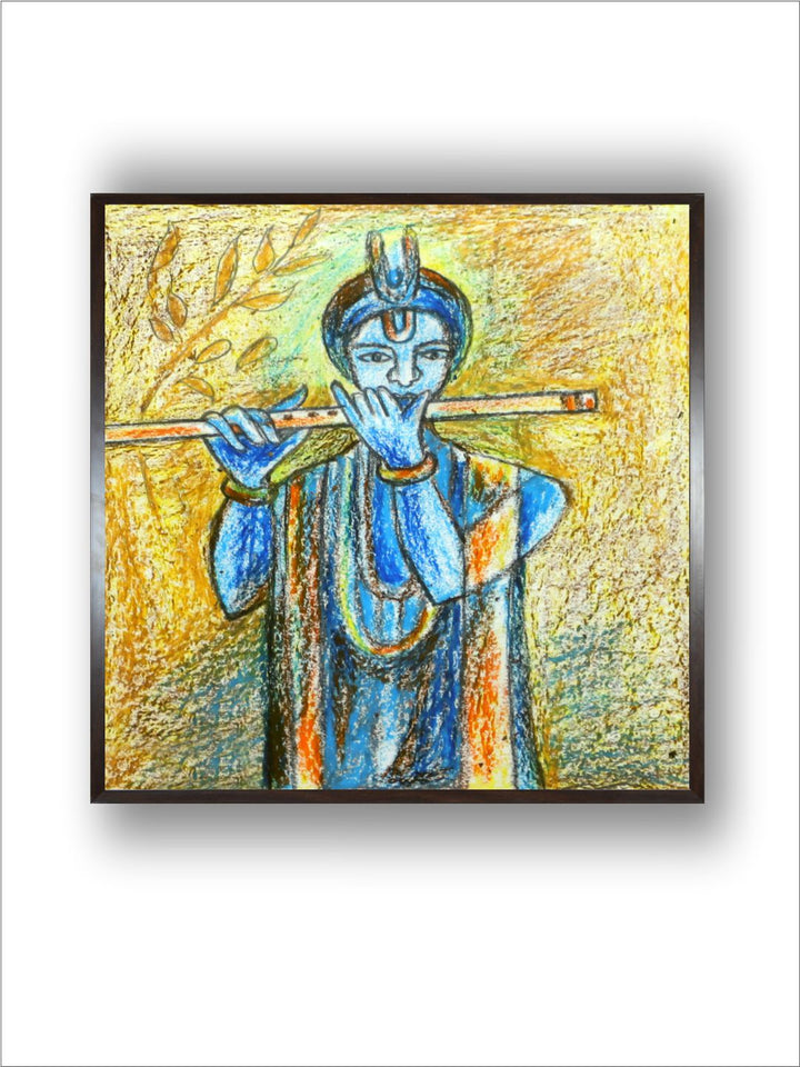 "Indian Folk Painting Wall Art''