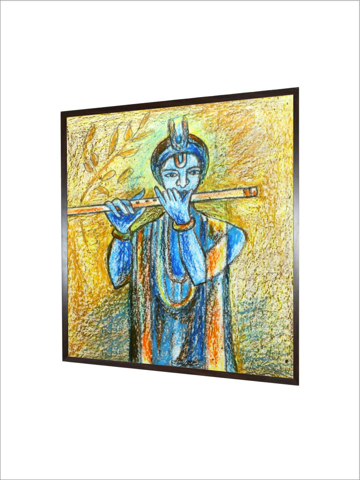 "Indian Folk Painting Wall Art''