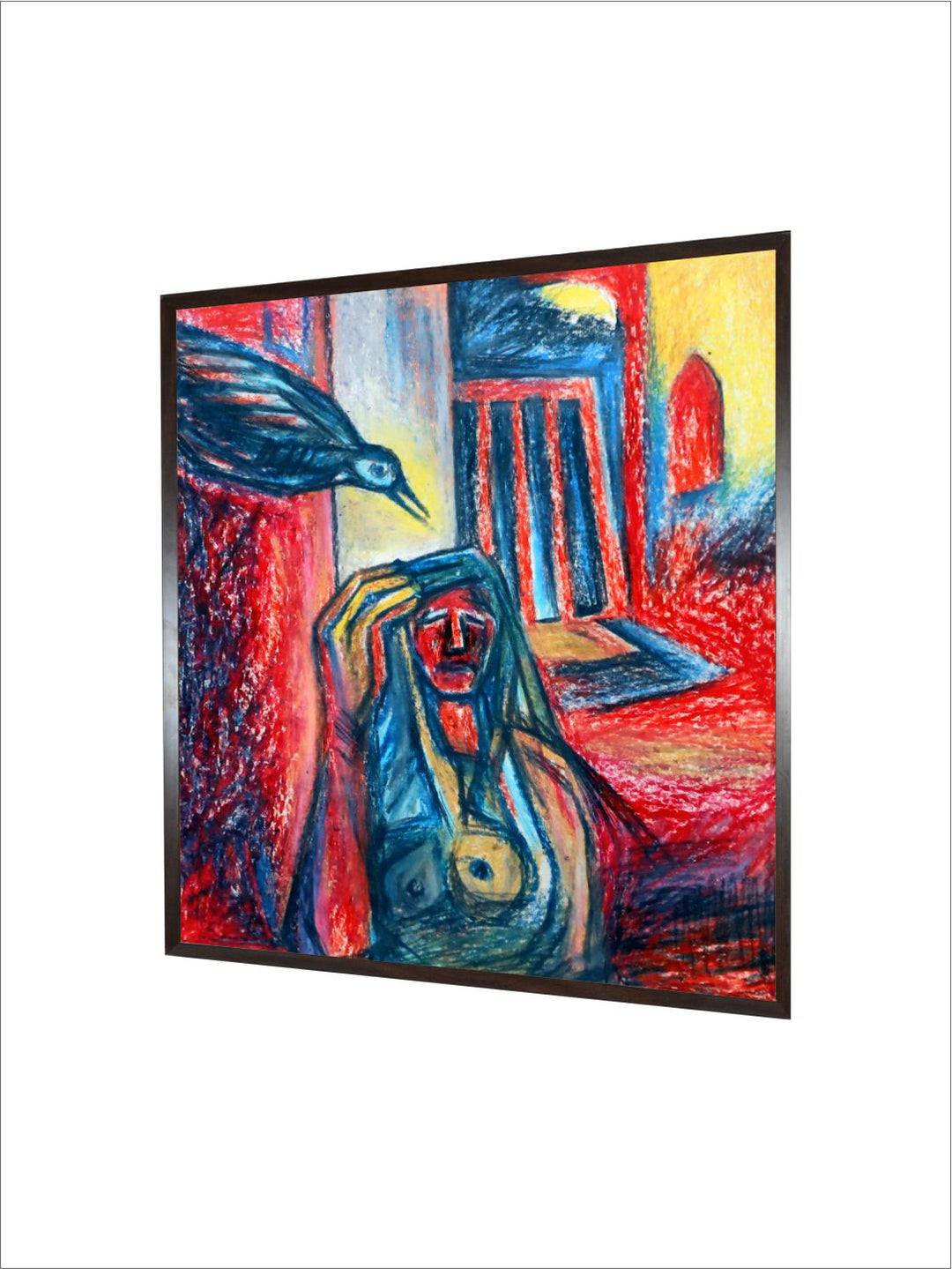 "Indian Folk Painting Wall Art''