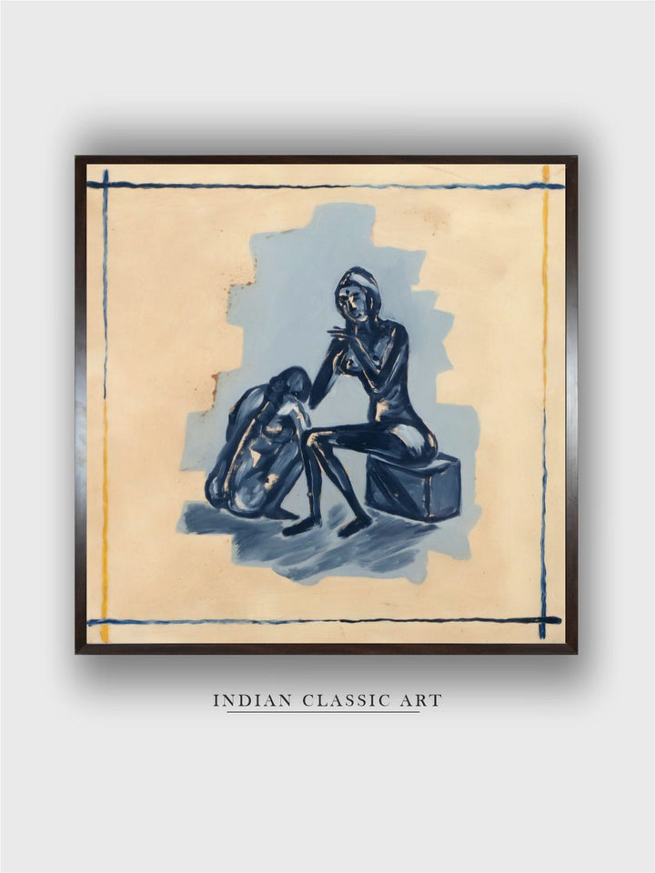 "Indian Folk Painting Wall Art''