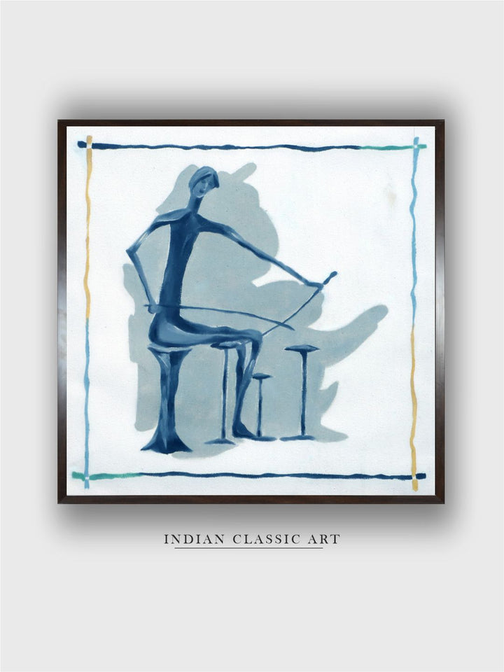 "Indian Folk Painting Wall Art''