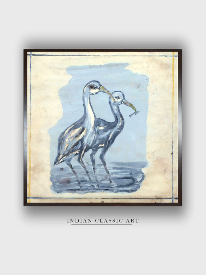 "Indian Folk Painting Wall Art''