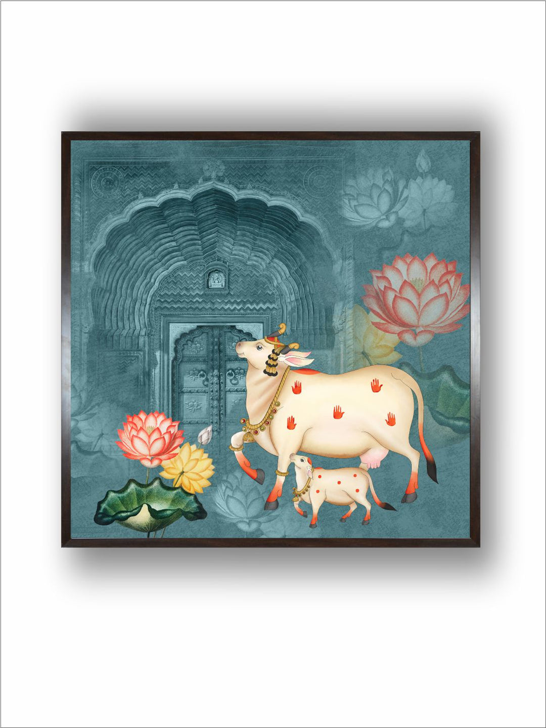 Cow Pichwai Painting