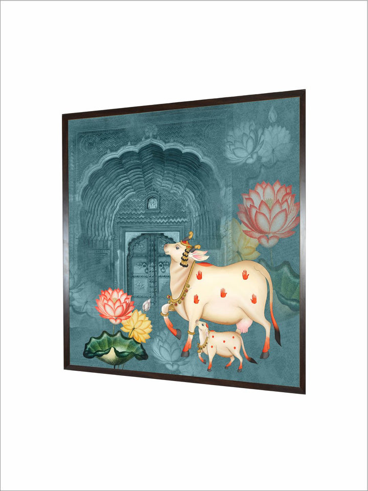 Cow Pichwai Painting
