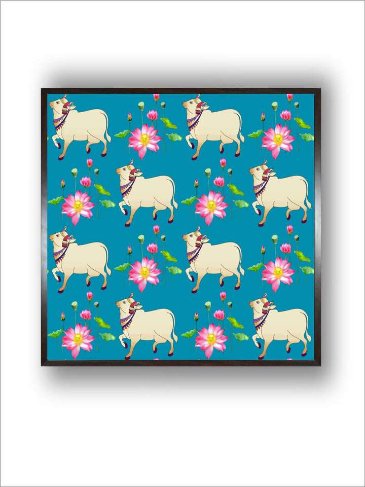 Cow Pichwai Painting