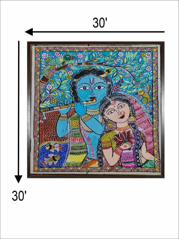 Radha Krishna Painting