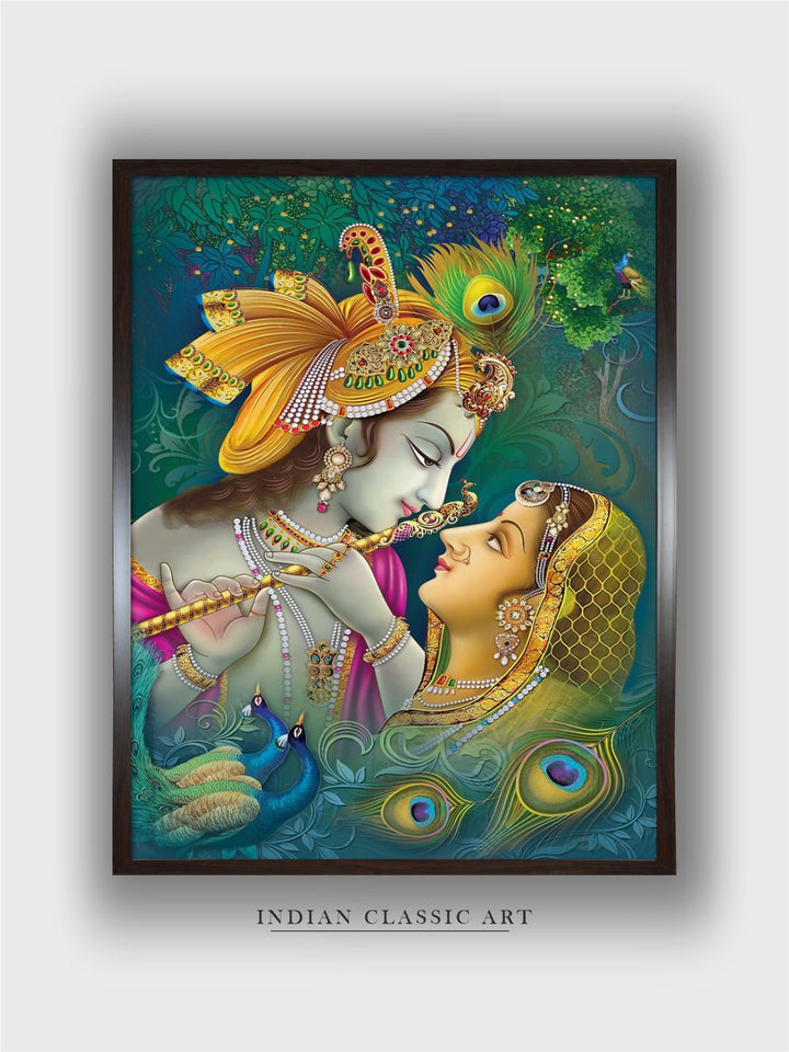 Radha Krishna Painting