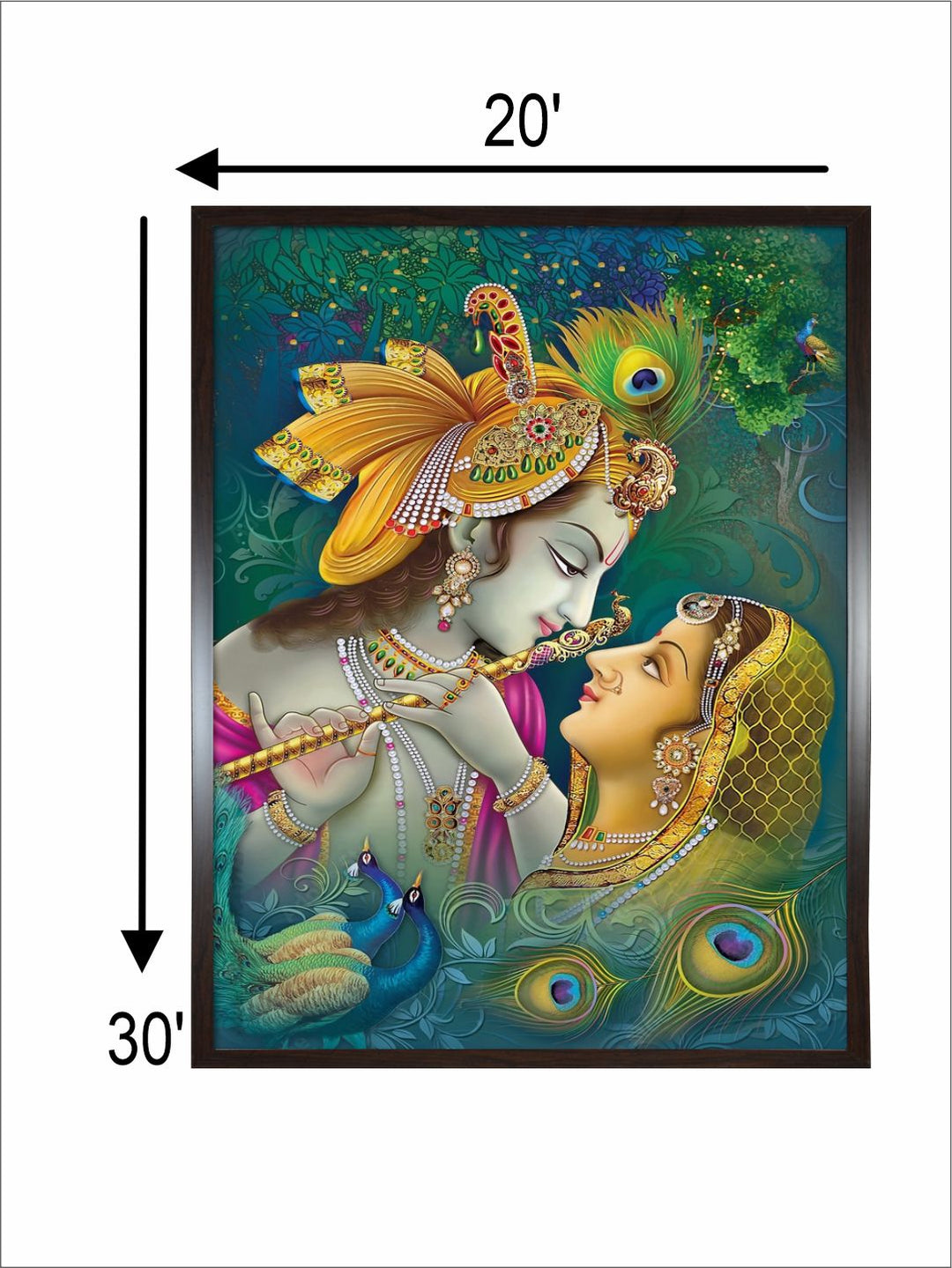 Radha Krishna Painting