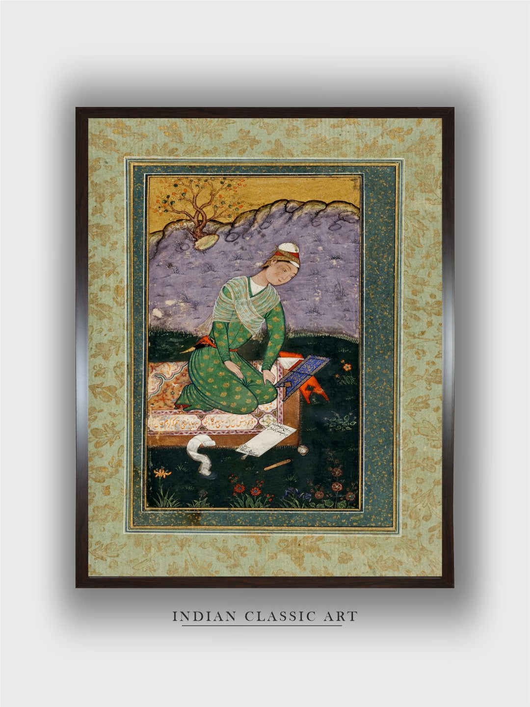 Mir Sayyid Ali Portrait of a Young Indian Scholar