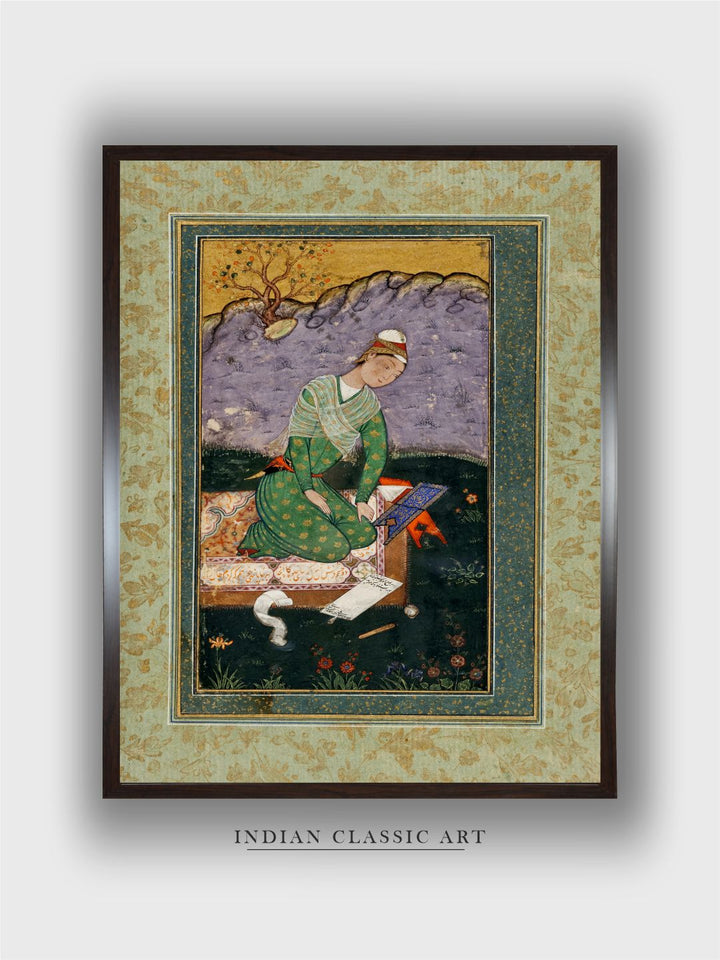 Mir Sayyid Ali Portrait of a Young Indian Scholar