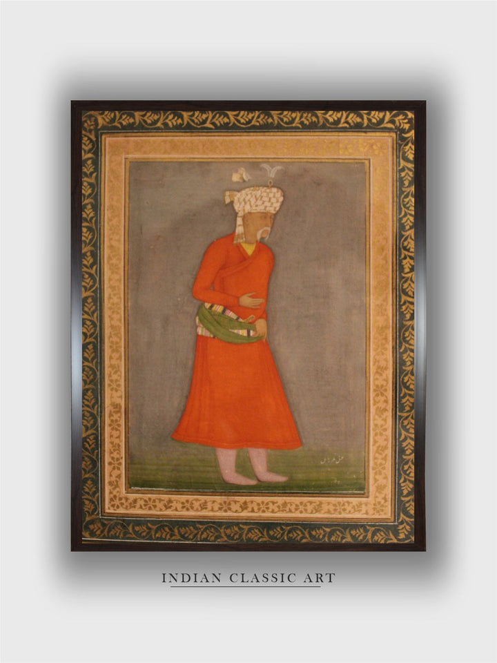Painting of Akbar Mughal Period, National Museum, New Delhi