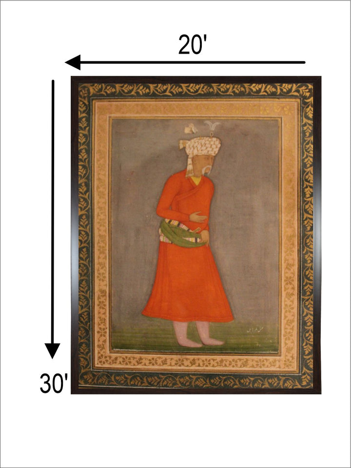 Painting of Akbar Mughal Period, National Museum, New Delhi