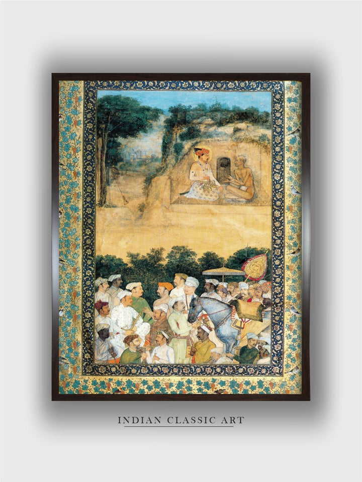 Jahangir Visiting the Ascetic Jadrup Govardhan