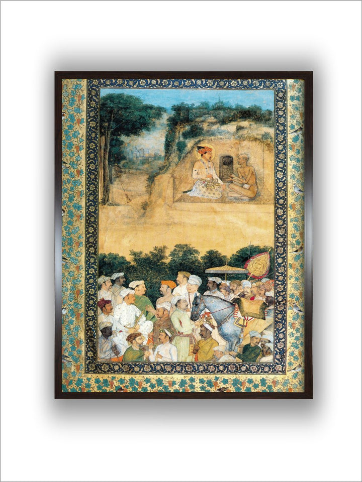 Jahangir Visiting the Ascetic Jadrup Govardhan