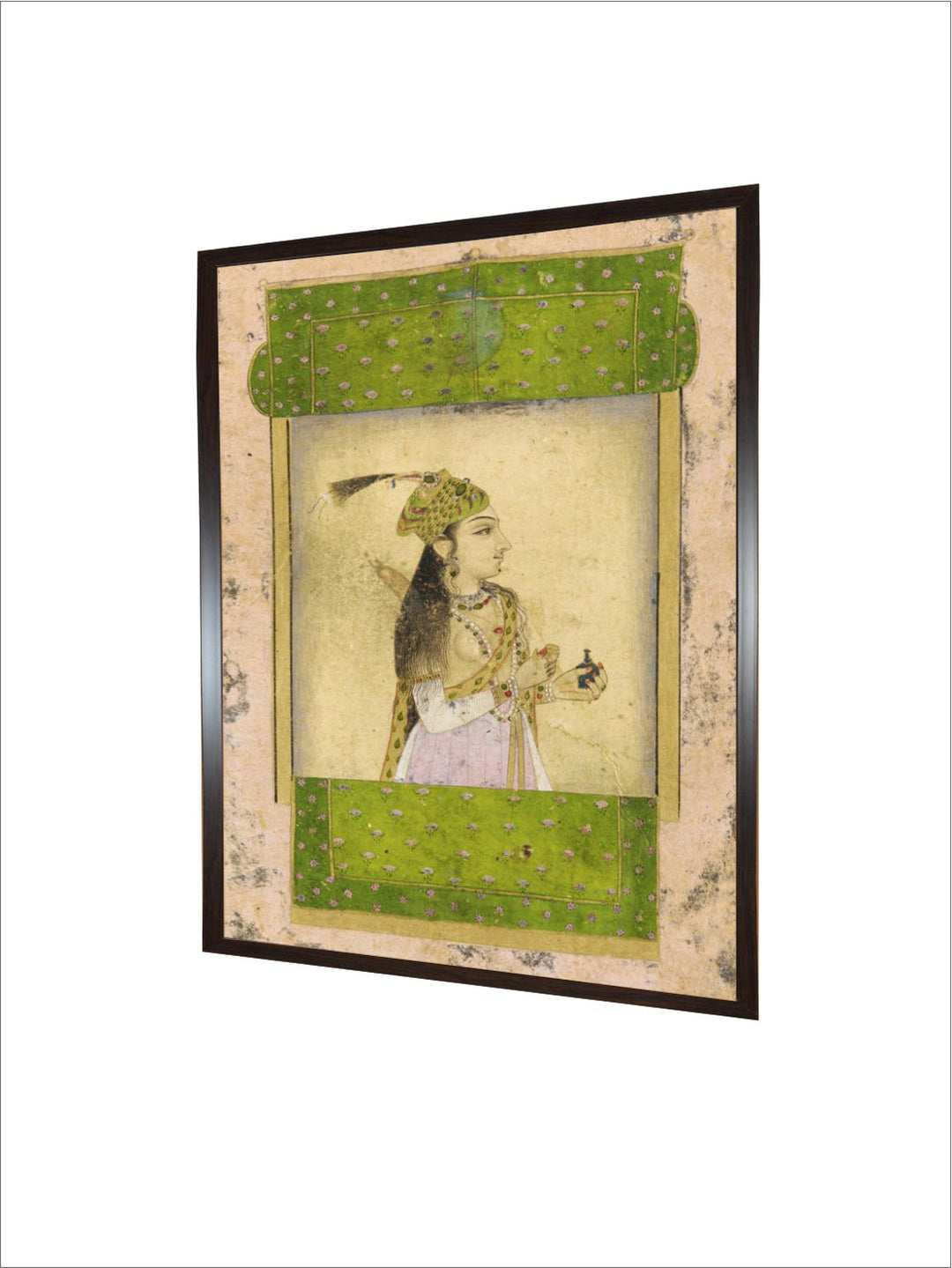 A noble lady, Mughal dynasty, India
