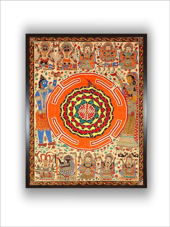 Madhubani Mahavidyas painting