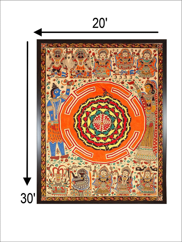 Madhubani Mahavidyas painting