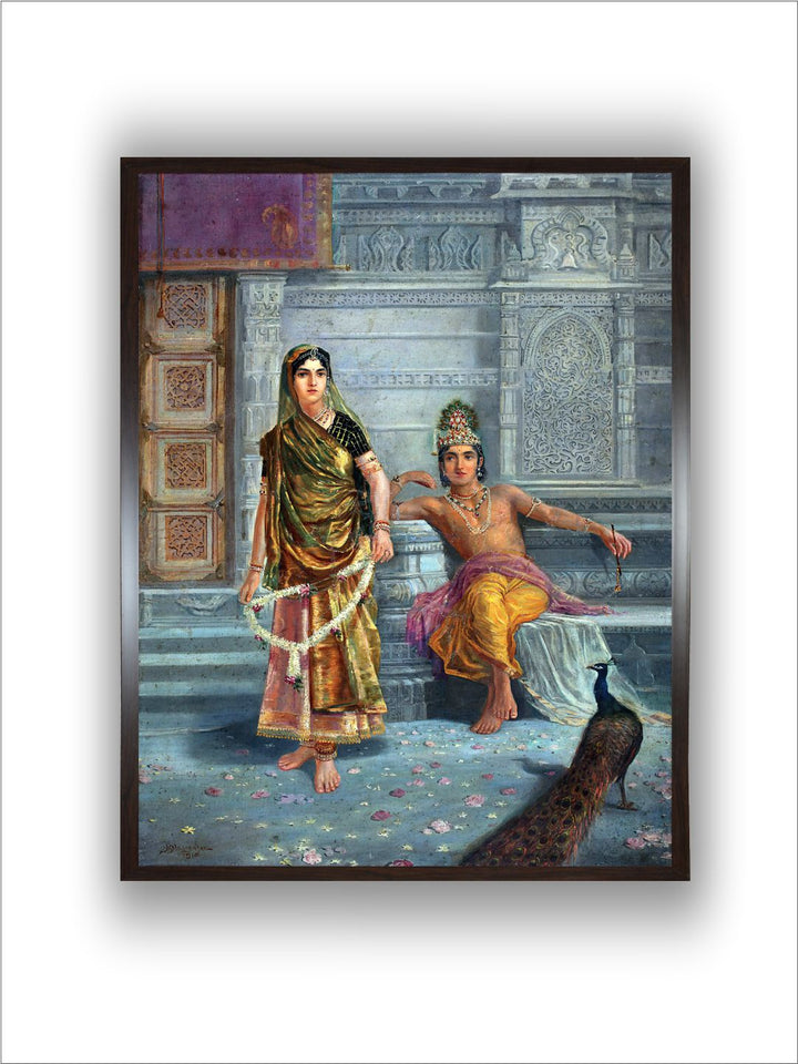 Radha and Krishna Painting