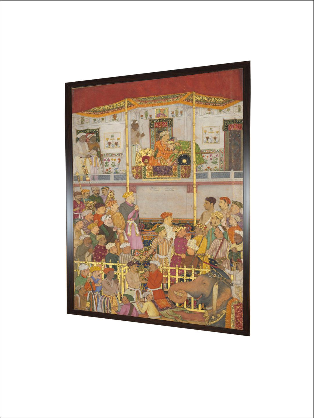Jahangir Receives Prince Khurram at Ajmer on His Return from the Mewar Campaign