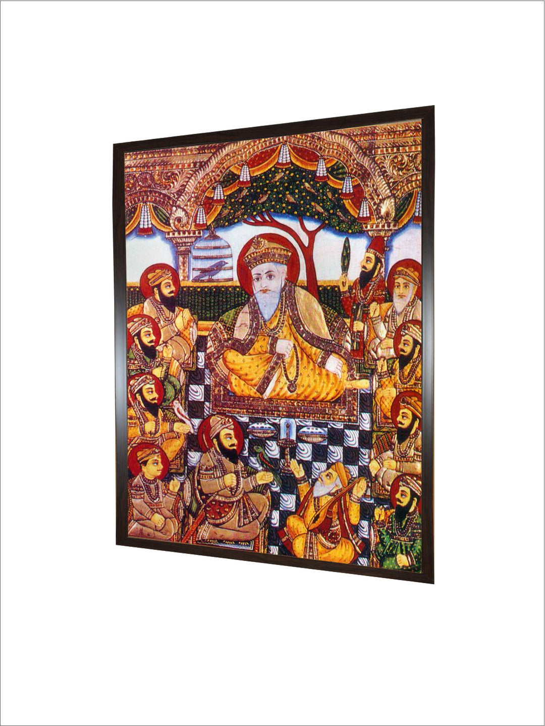 Sikh Gurus with Bhai Bala and Bhai Mardana