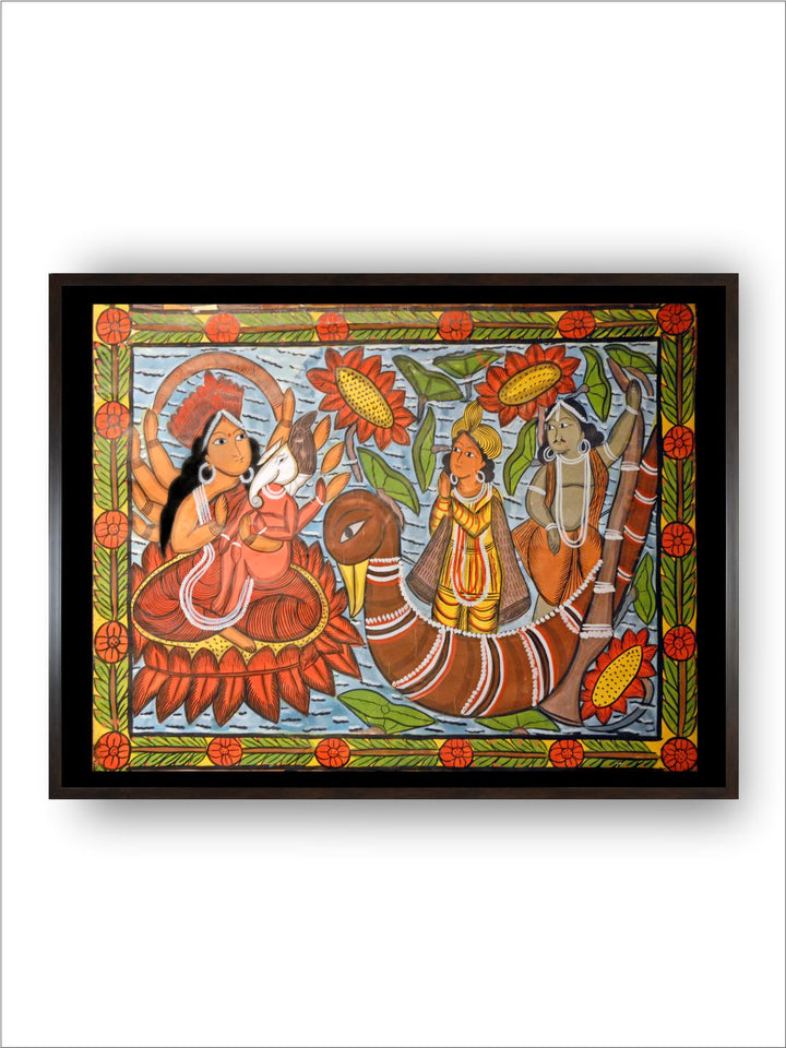 Extrait de Chandi Mangal de Meena Chitrakar