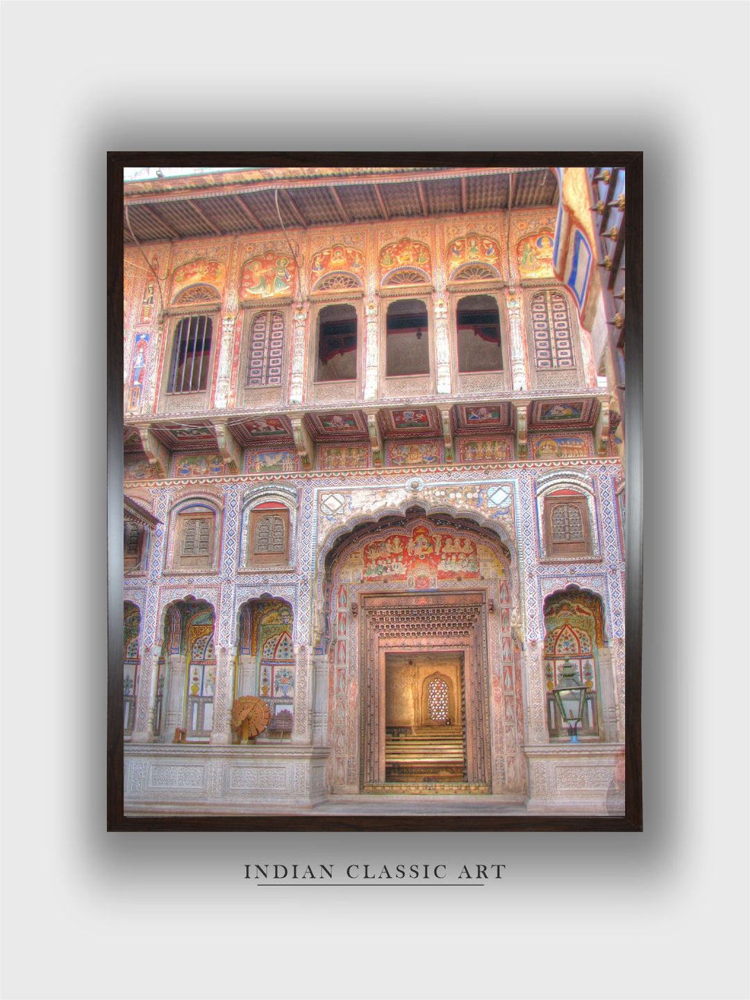 Painted Havelis art