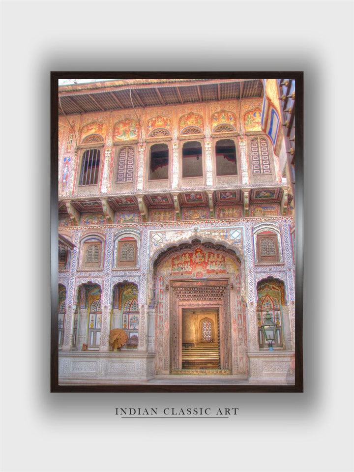 Painted Havelis art