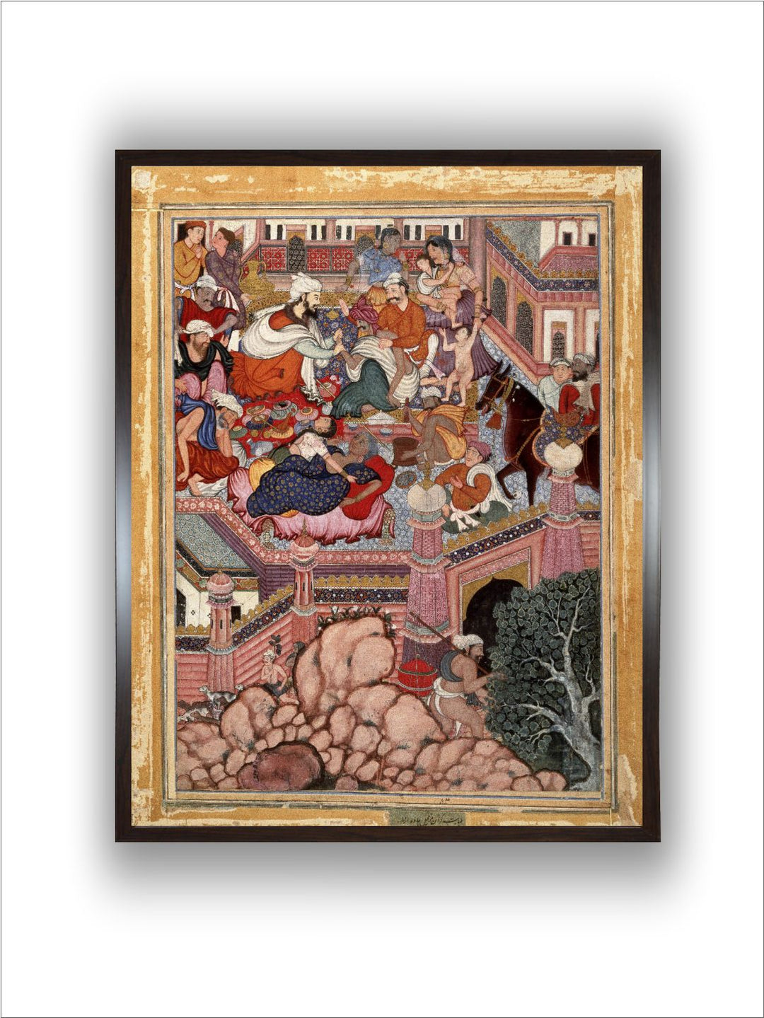 Brooklyn Museum Amr Disguised as Mazmahil the Surgeon Practices Quackery on the Sorcerers of Antali