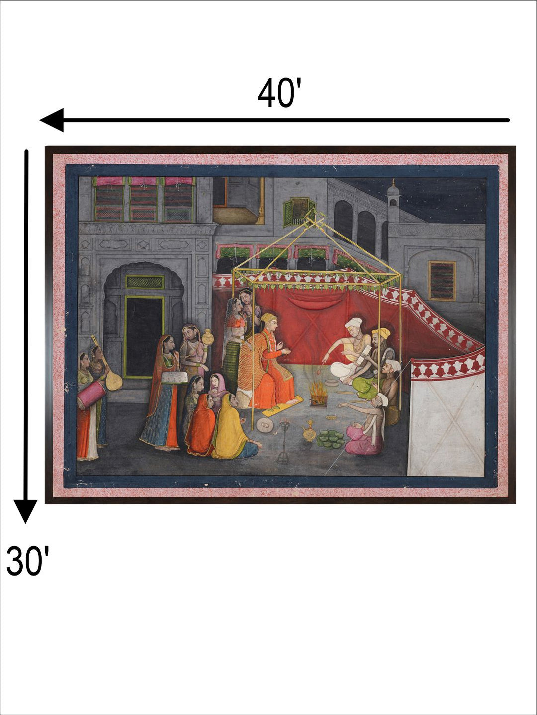 The Wedding of Krishna's Parents