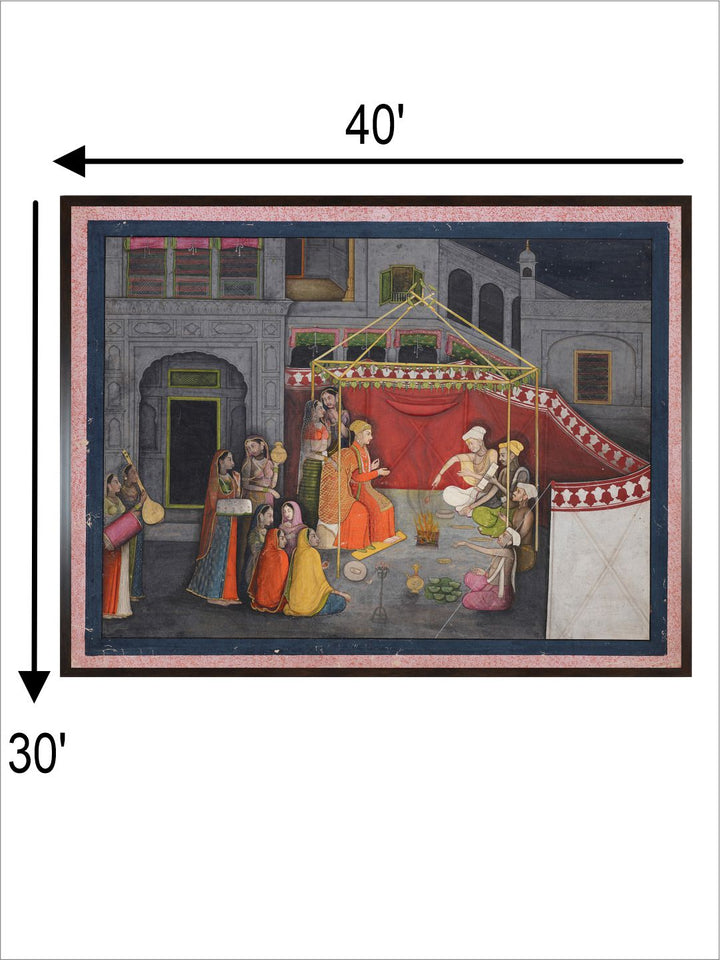 The Wedding of Krishna's Parents