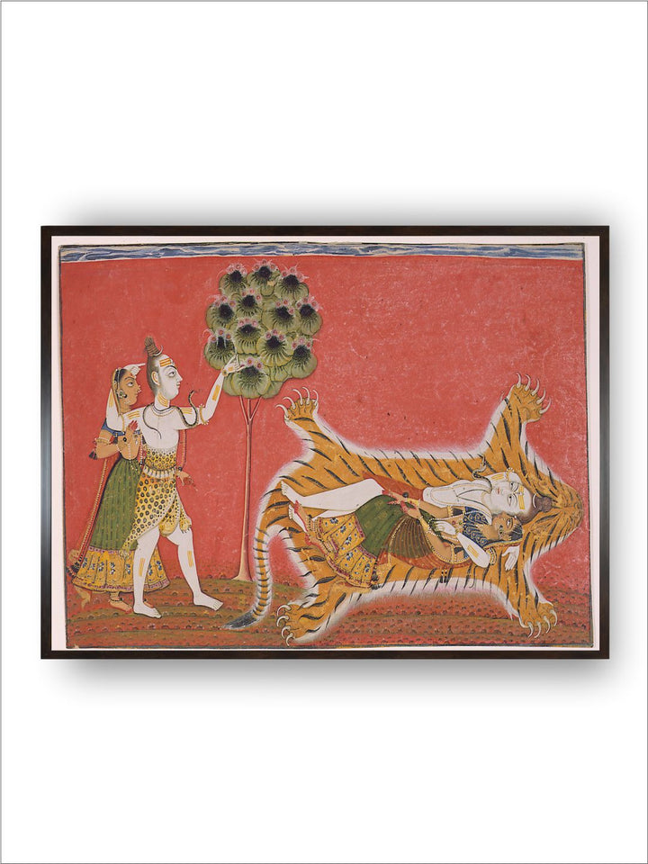 Shiva Ever Solicitous of His Other Half