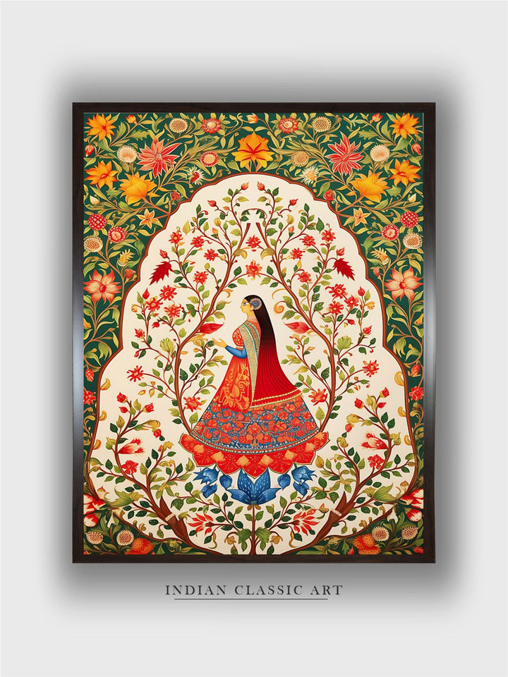 Indian Floral Art