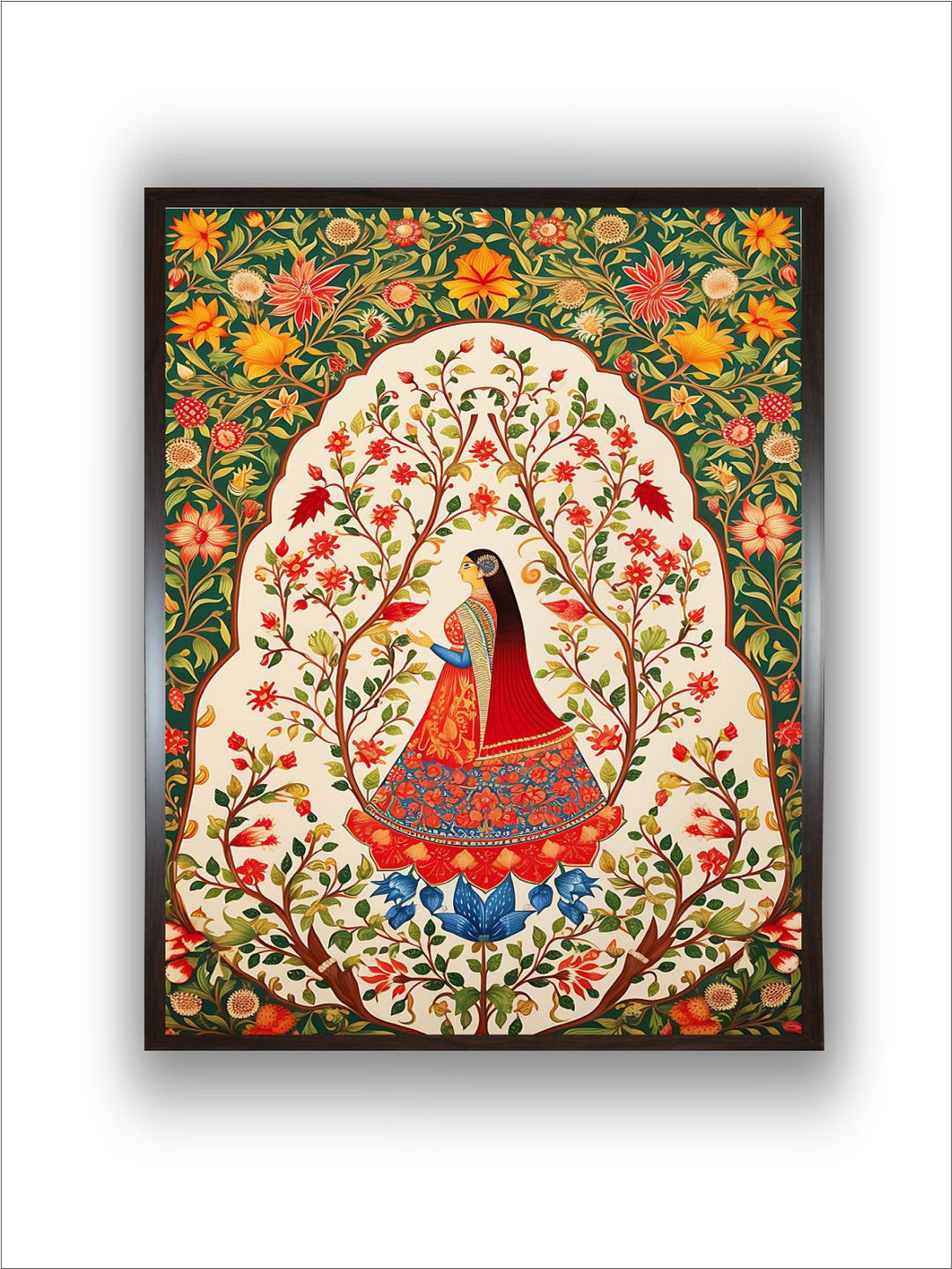 Indian Floral Art