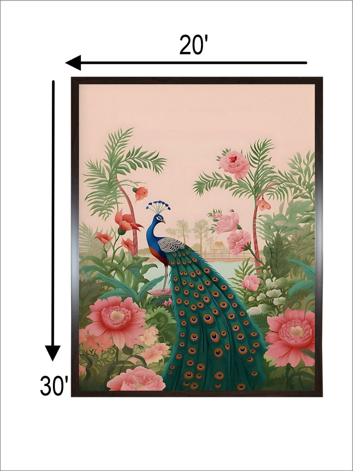 Peacock Painting