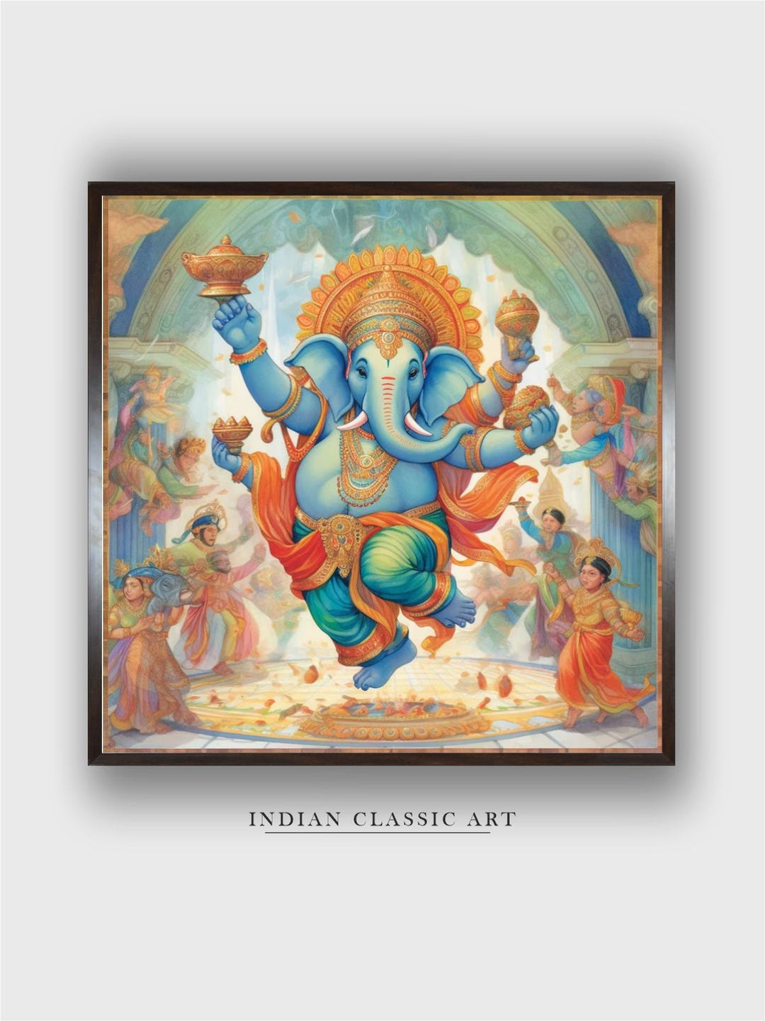 Lord Ganesha indian painting