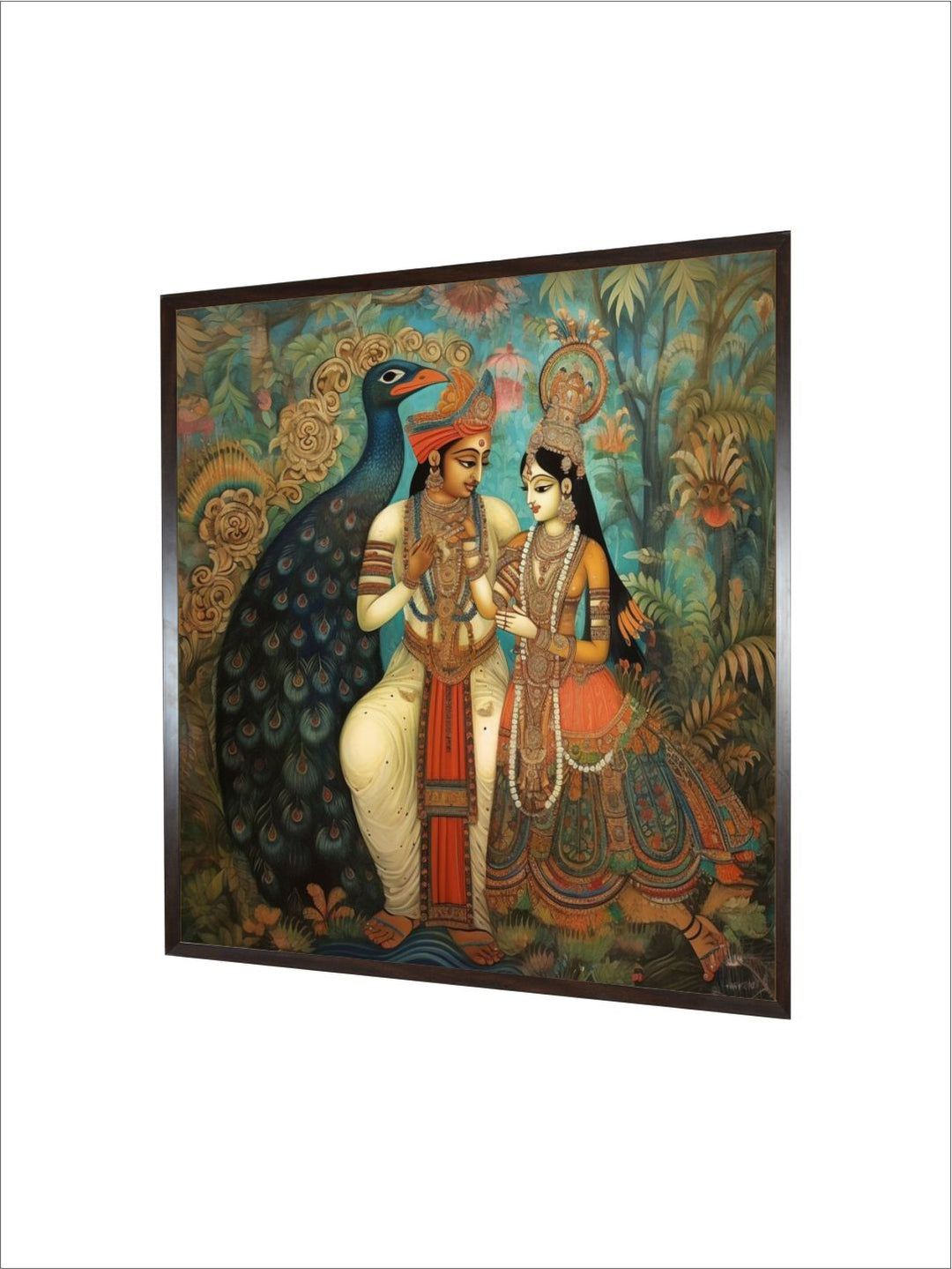 Beautiful Peacock wall art painting