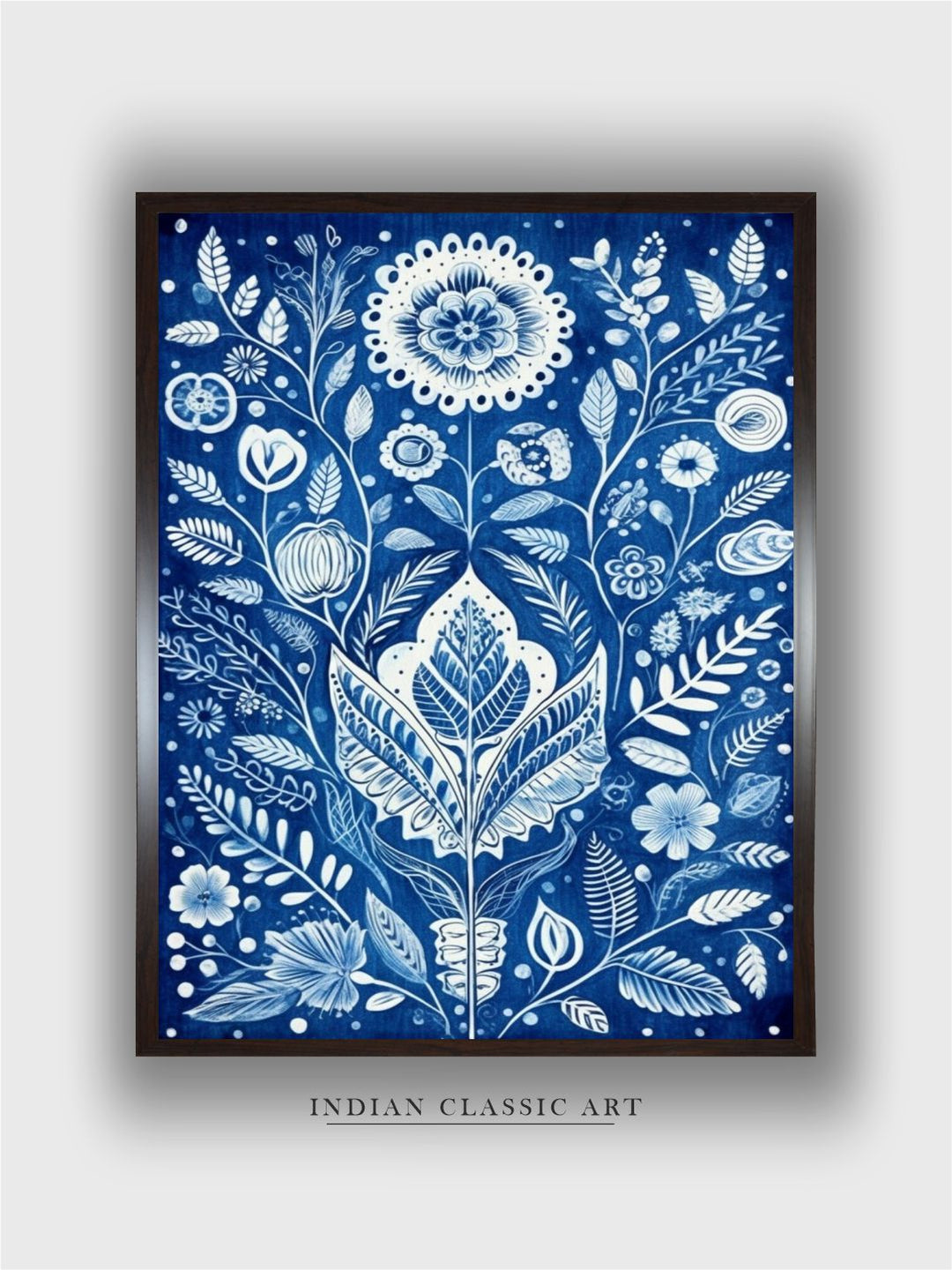 Indian Floral Painting