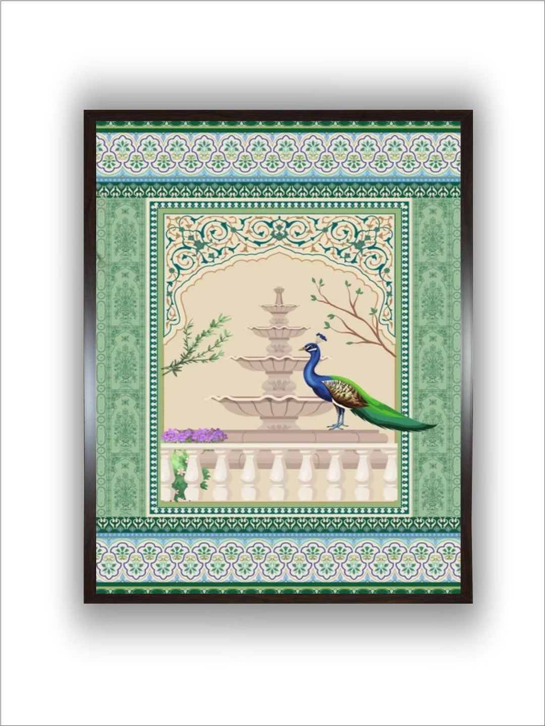 Peacock Indian Art