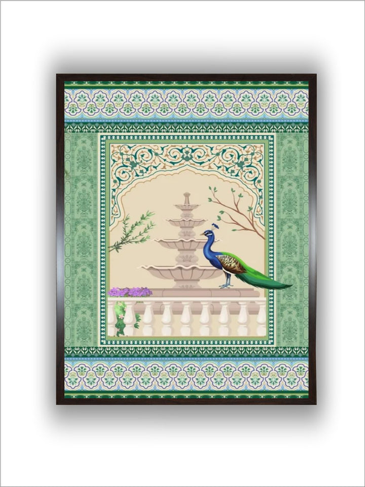 Peacock Indian Art