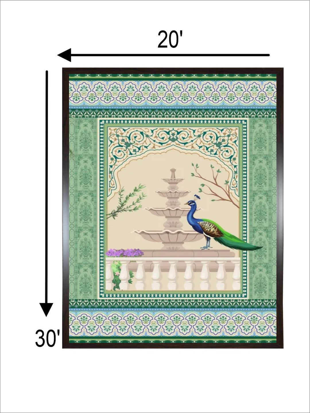 Peacock Indian Art