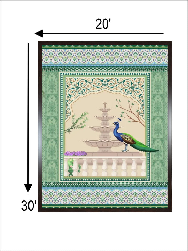 Peacock Indian Art